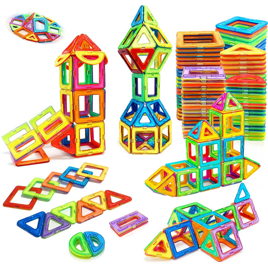 Magnetic Building Blocks Set – STEM Construction Toy for Kids