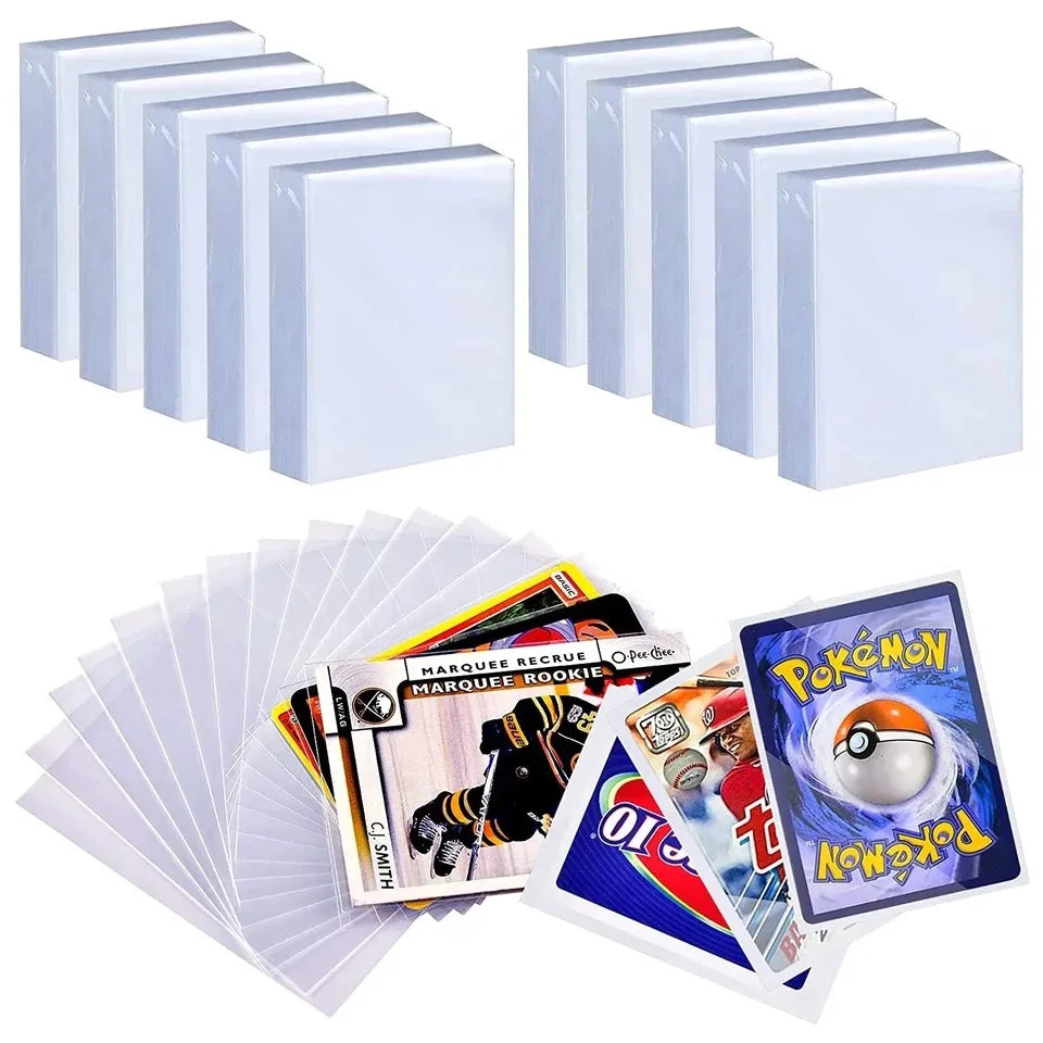 Trading Card Sleeves – Hard & Soft Protectors for Pokemon, Football & Game Cards