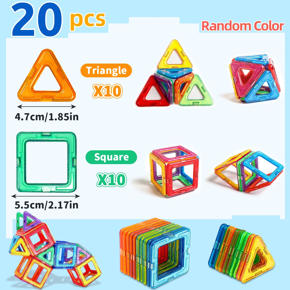 Magnetic Building Blocks – Medium STEM