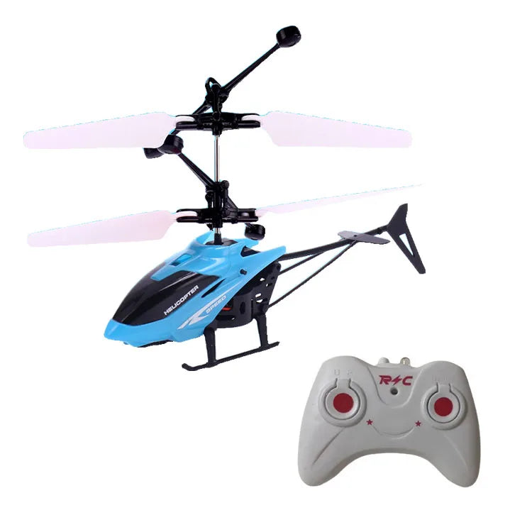 Rechargeable Mini RC Drone Helicopter – Remote Control Kids Toy