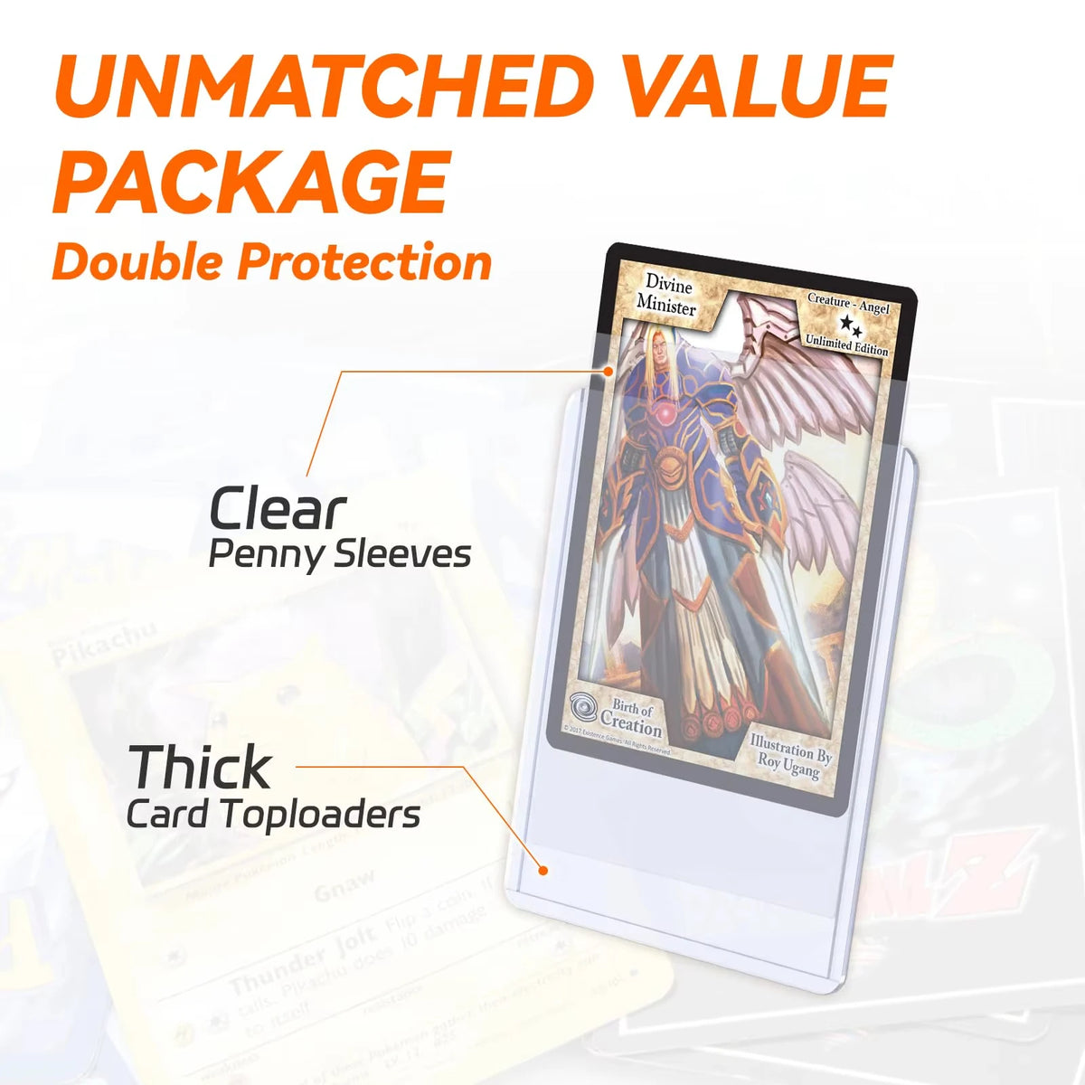 Trading Card Sleeves – Hard & Soft Protectors for Pokemon, Football & Game Cards
