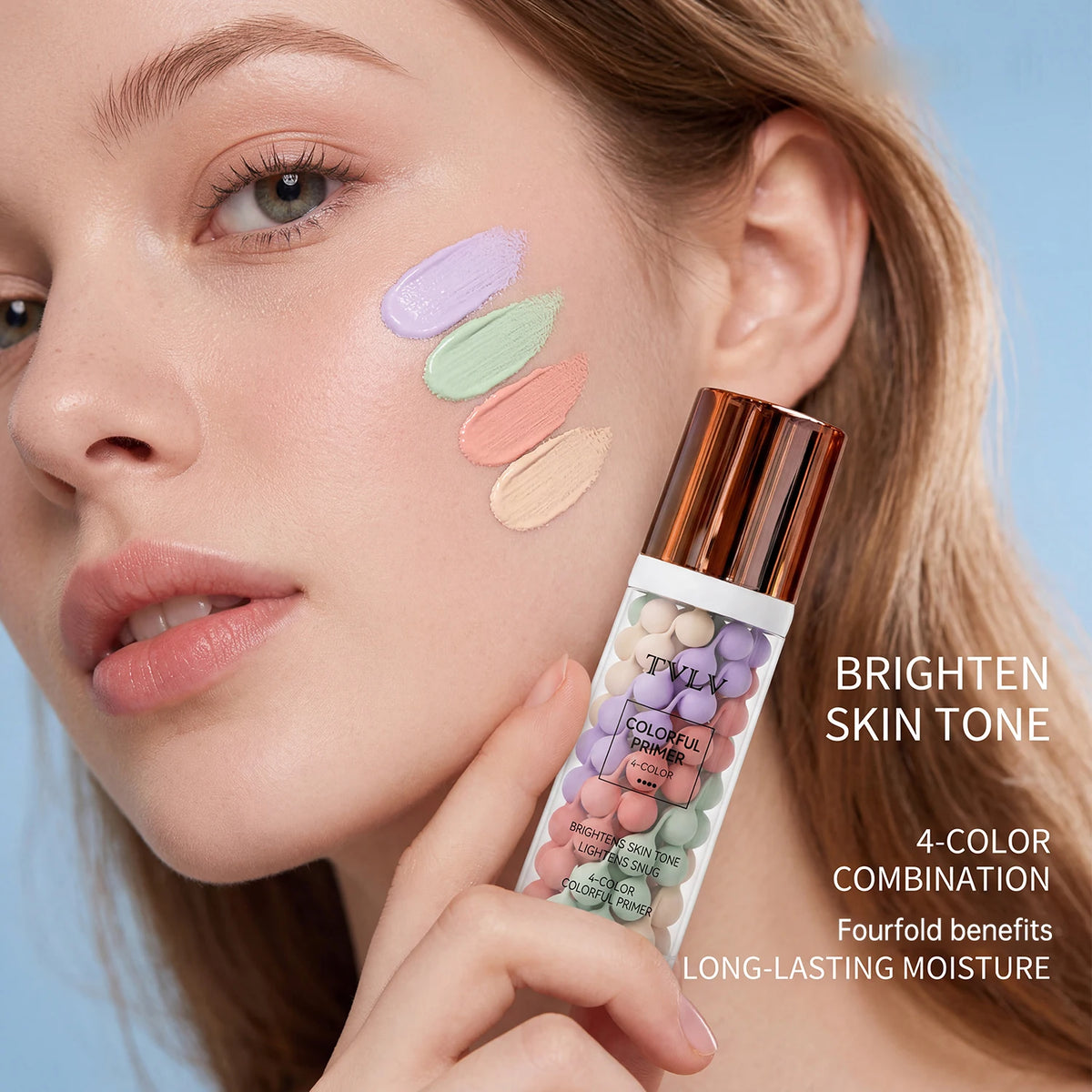 Four Color Makeup Primer – Waterproof & Sweat Proof Base