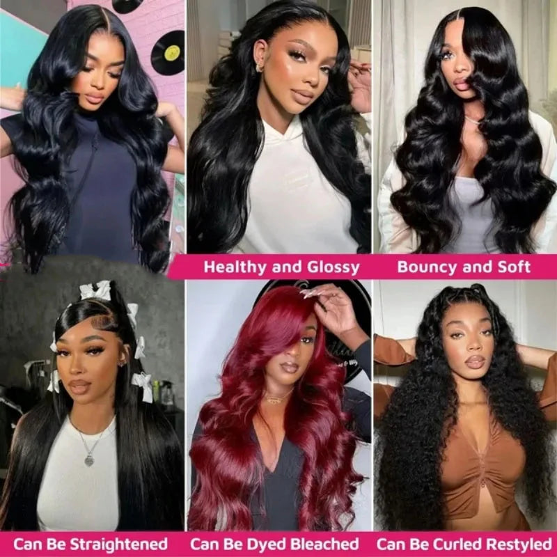 Brazilian Body Wave Human Hair Bundles – 12A Remy Virgin Hair, 10–42 Inches