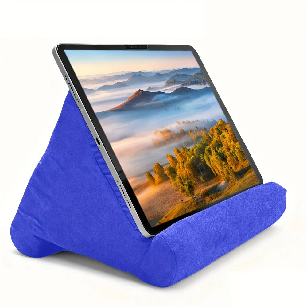 Soft Sponge Pillow Tablet Stand - Multi-Angle Reading Holder