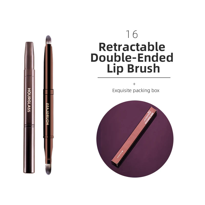 Hourglass Makeup Brush Set – Powder, Foundation, Concealer, Blush, Bronzer & Eyeshadow