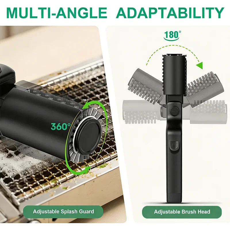 Electric Grill Scrubber Brush – Rechargeable
