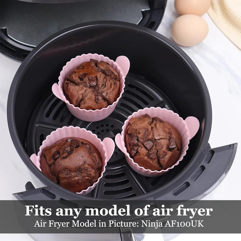 Silicone Egg Cups Set – Non-Stick Boiled Egg Holders