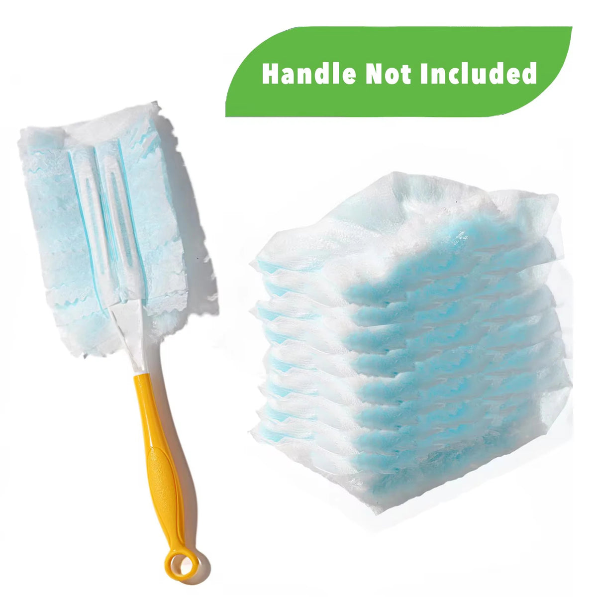 10-Count Disposable Duster Refills Compatible with Swiffer Dusters