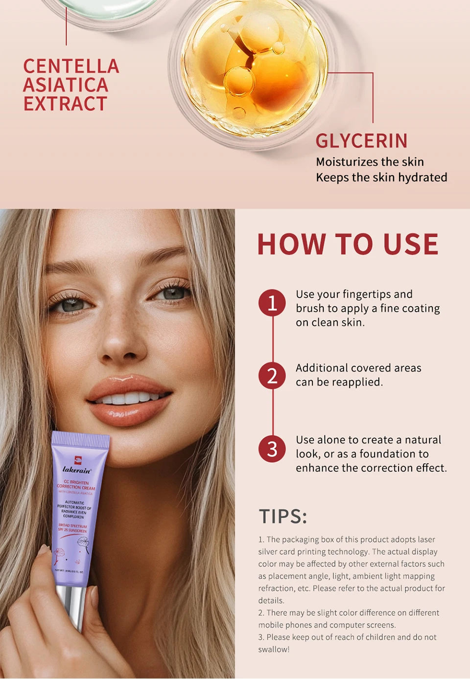 Color-Changing CC Cream – High Coverage