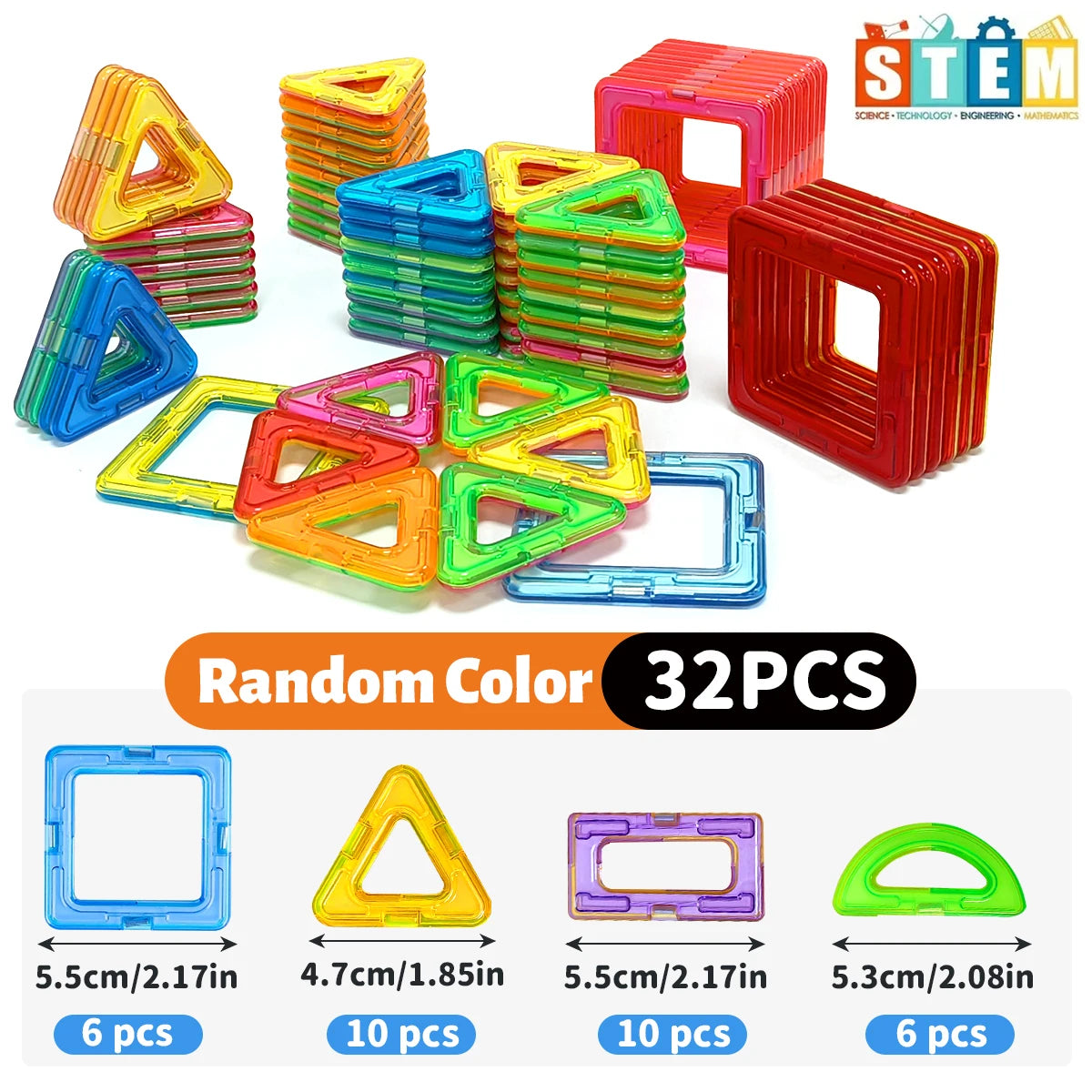 Magnetic Building Blocks – Medium STEM