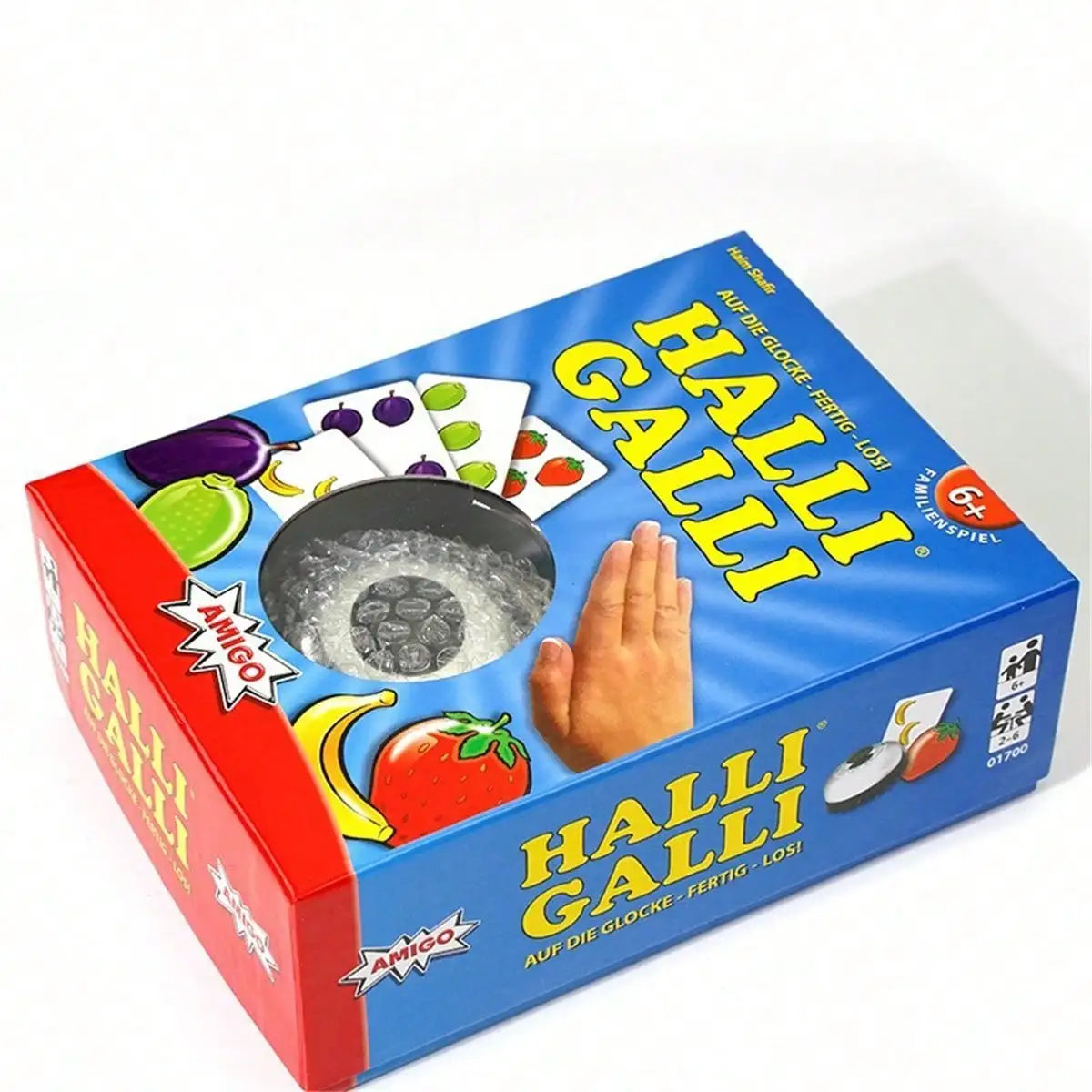 Halli Galli Family Card Game – Fast-Reaction Party Board Game for Halloween, Christmas & Thanksgiving
