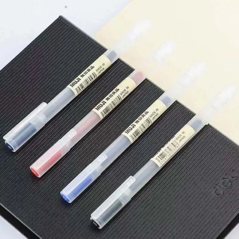 Japanese-Style Kawaii Gel Pens – 6 or 8-Pack in Black, Blue & Red, 0.38mm or 0.5mm for School & Office (Mixed Colour Sets Ava
