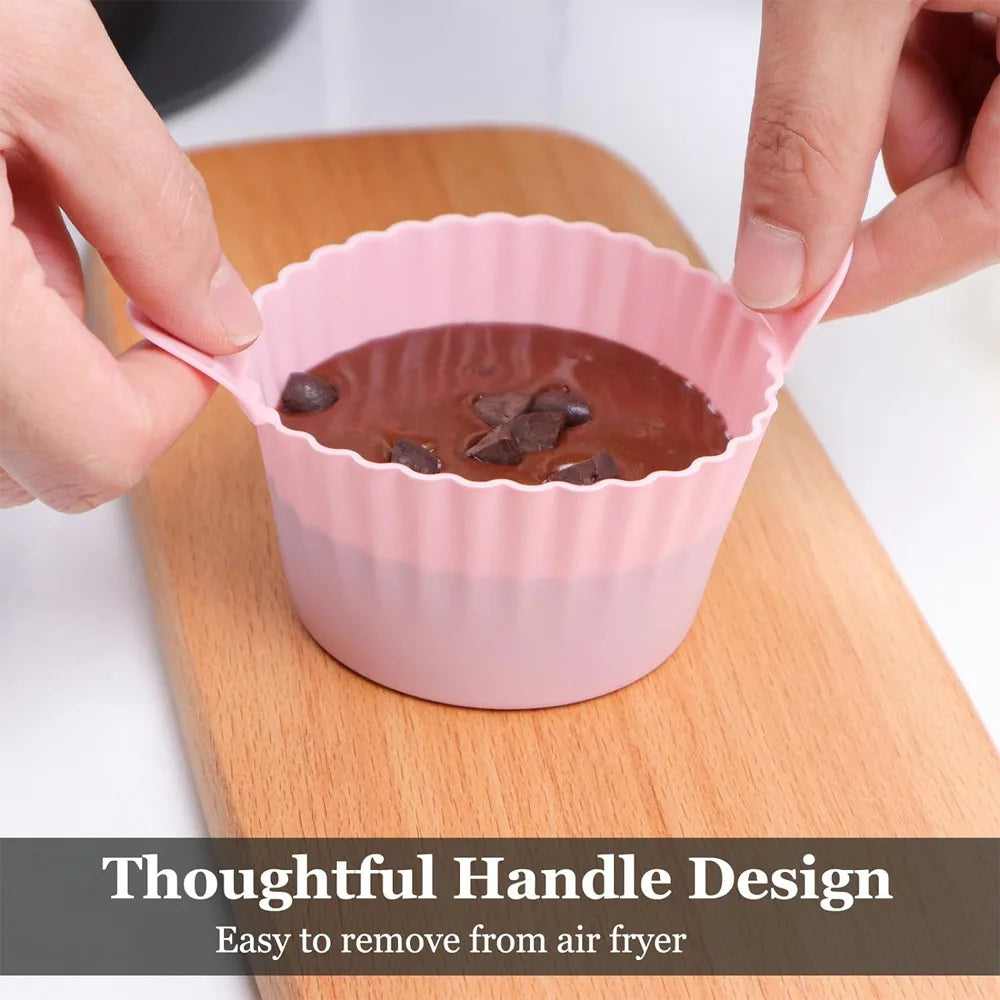 Silicone Egg Cups Set – Non-Stick Boiled Egg Holders