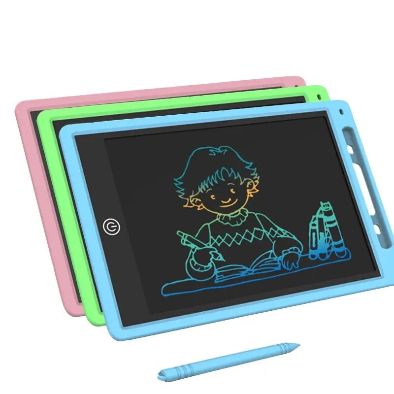 LCD Drawing Tablet for Kids – Rechargeable Erasable Board with Pen