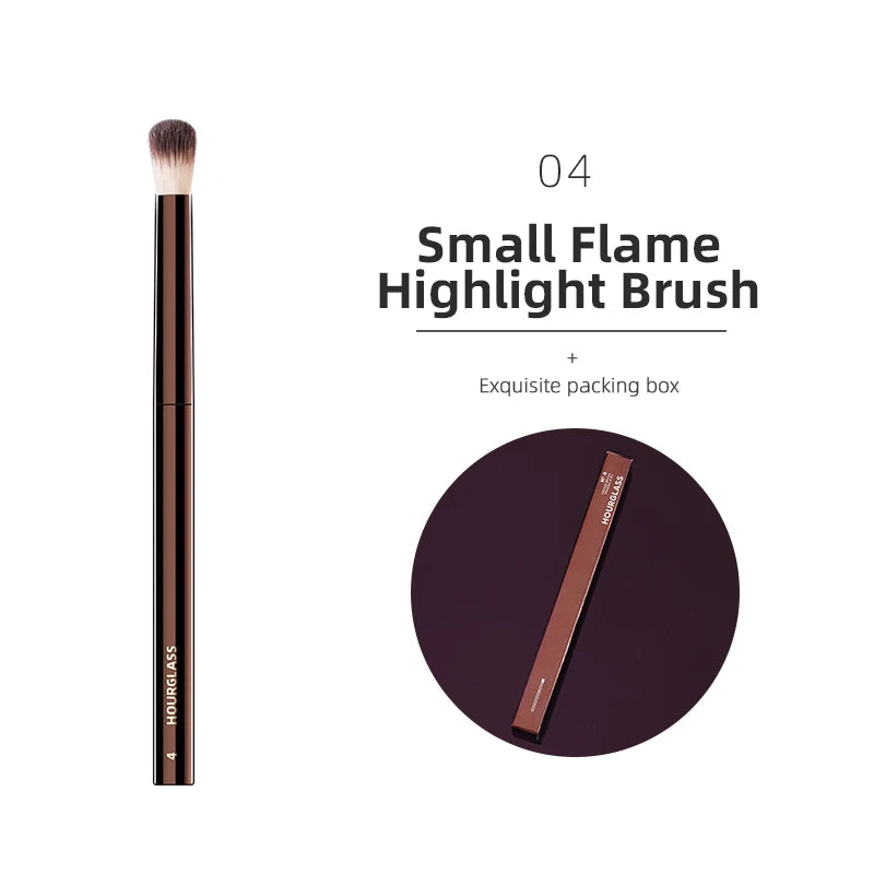 Hourglass Makeup Brush Set – Powder, Foundation, Concealer, Blush, Bronzer & Eyeshadow