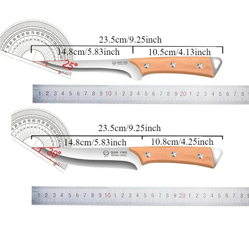 Professional Forged Bone Removal & Slicing Knife Set