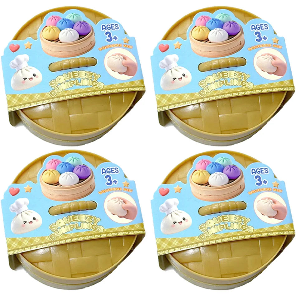 Glitter Dumpling Squishy – 6 Styles