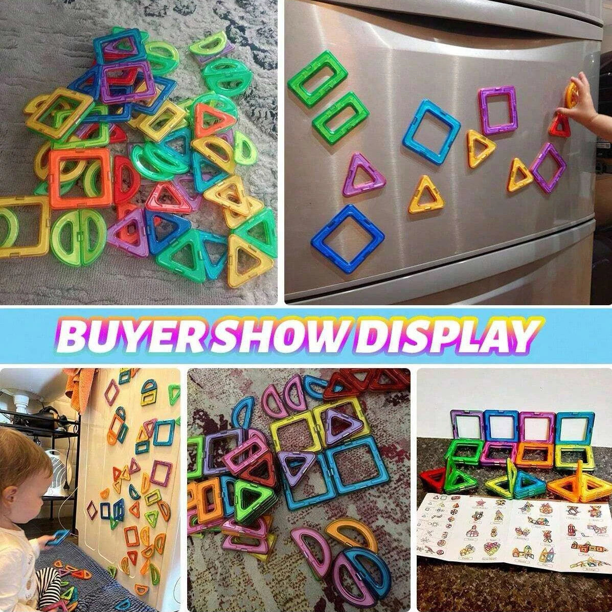 Magnetic Building Blocks – Medium Size STEM Construction Toy for Kids Ages 4–12 (20 to 84 Pieces)