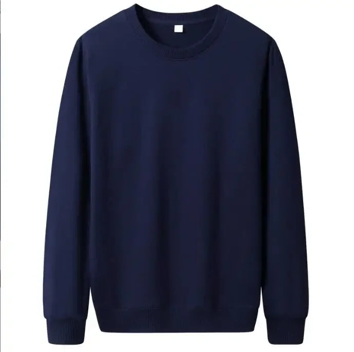 Men's Solid Color Pullover Hoodie