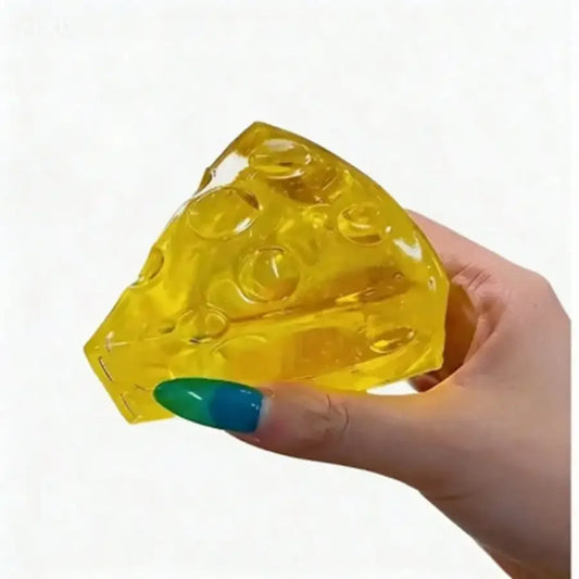 Honeycomb Cheese Squeeze Stress Relief Toy
