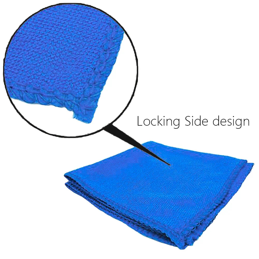 1-20Pcs Microfiber Towels Car Wash Drying Cloth Towel Household Cleaning Cloths Auto Detailing Polishing Cloth Home Clean Too