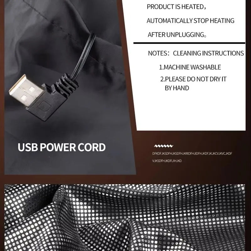 CozyHeat USB Heated Vest – Unisex