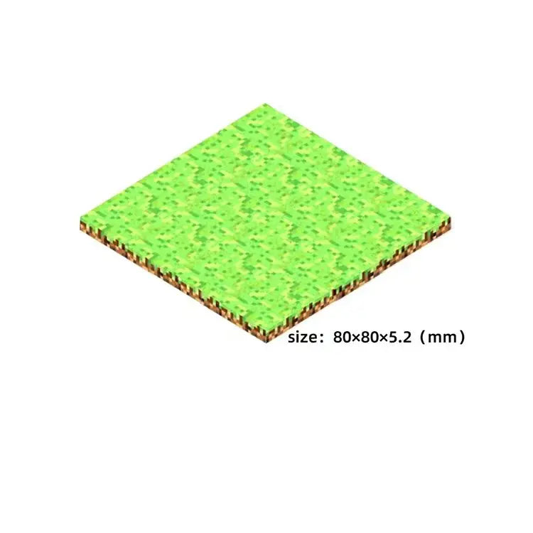 Pixel Blocks Base Plates – 6 Styles