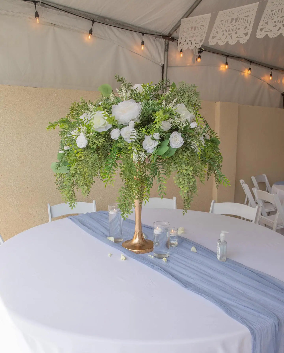 Wrinkle Cheesecloth Table Runner - Wedding & Holiday Decor