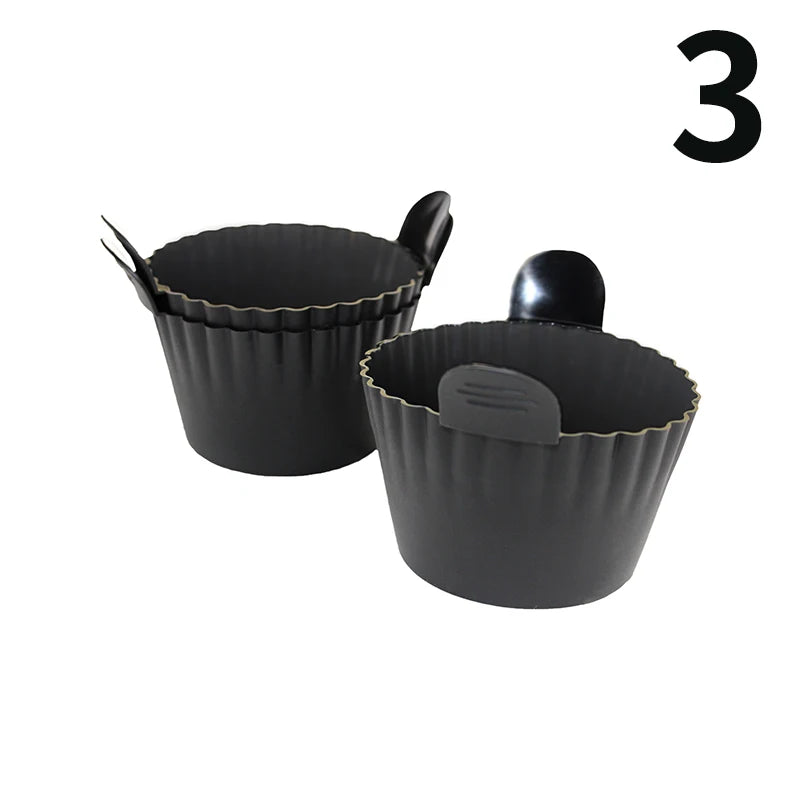 Silicone Egg Cups Set – Non-Stick Boiled Egg Holders