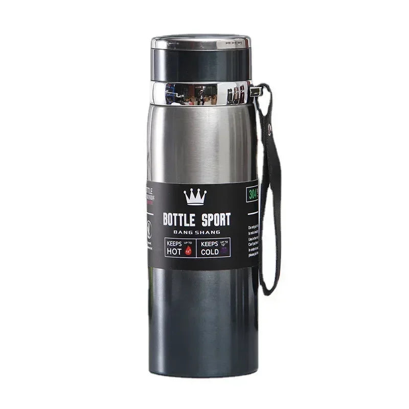 1L Thermal Water Bottle Keep Cold and Hot Water Bottle Thermos for Water Tea Coffee Vacuum Flasks Stainless Steel Thermos Bot