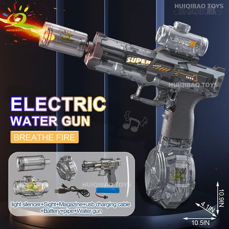 Electric Water Gun – Auto Burst, LED