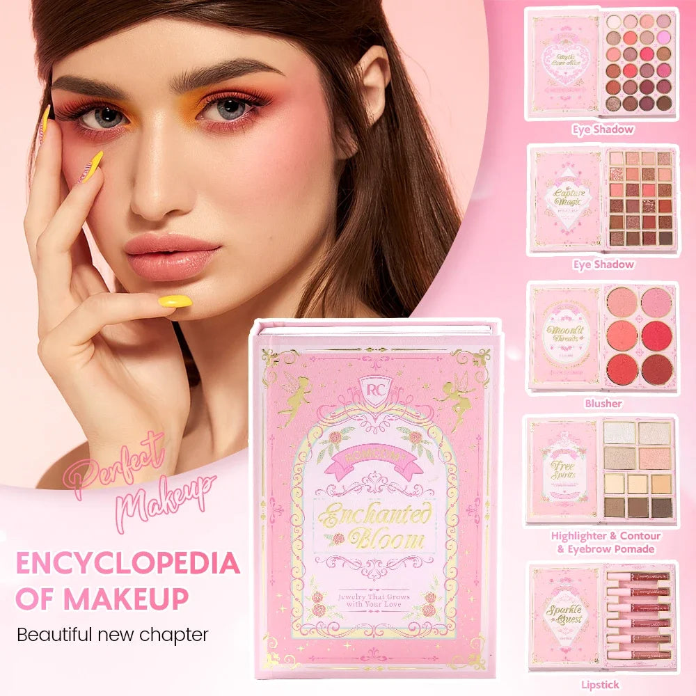 5-Layer All-in-One Makeup Book Palette – Complete Face & Eye Kit