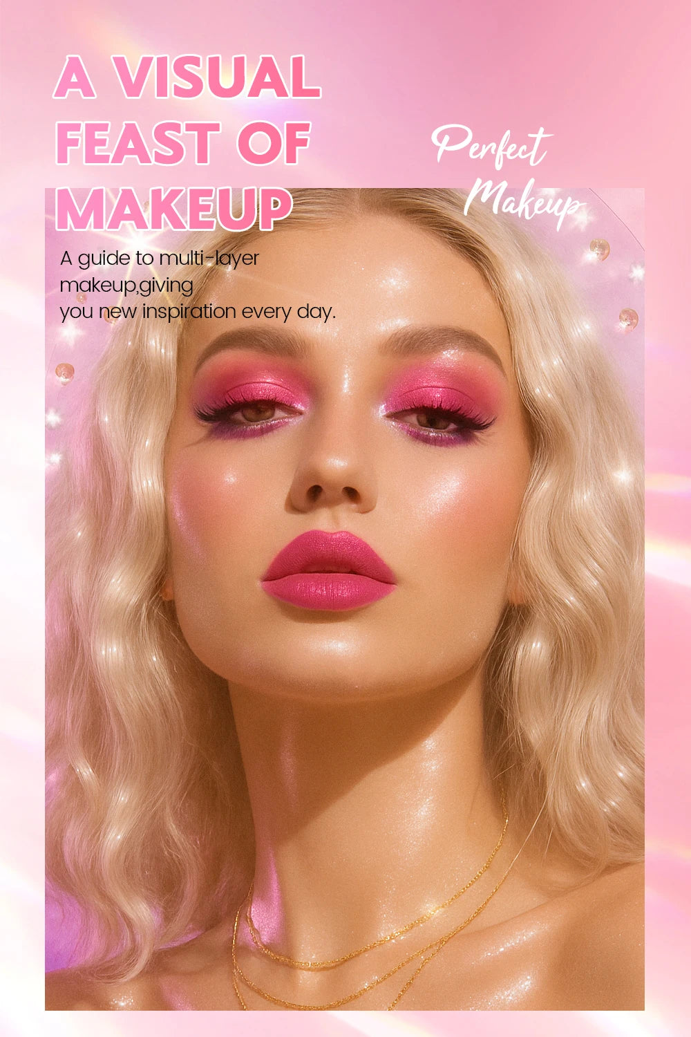 5-Layer All-in-One Makeup Book Palette – Complete Face & Eye Kit