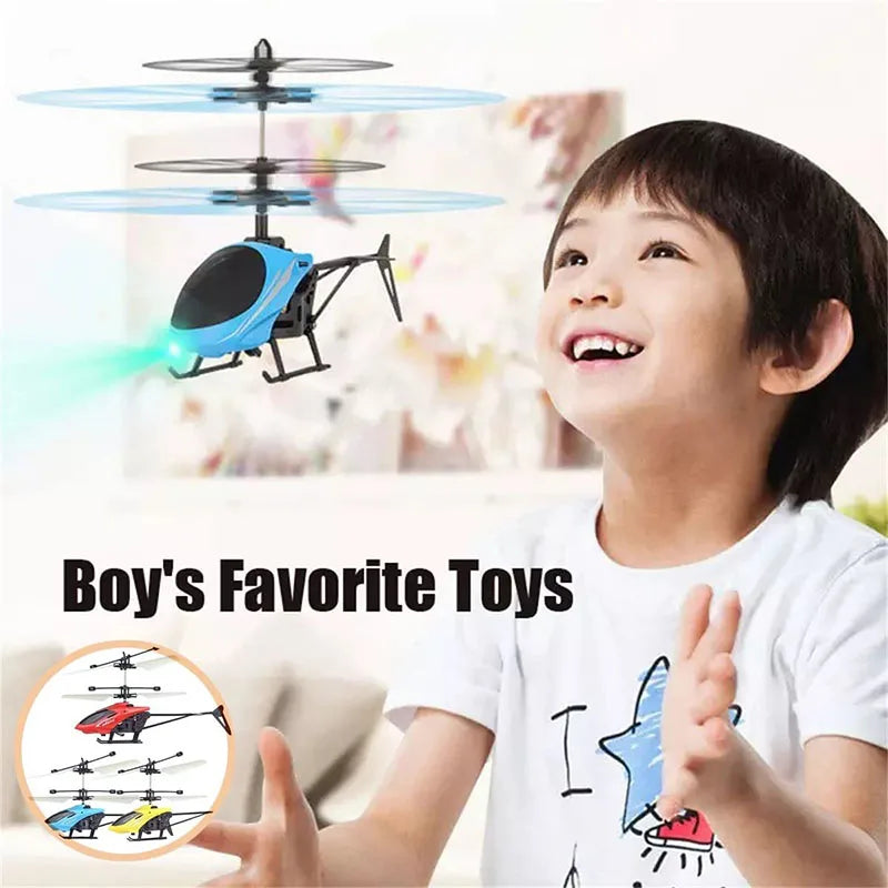 Rechargeable Mini RC Drone Helicopter – Remote Control Kids Toy