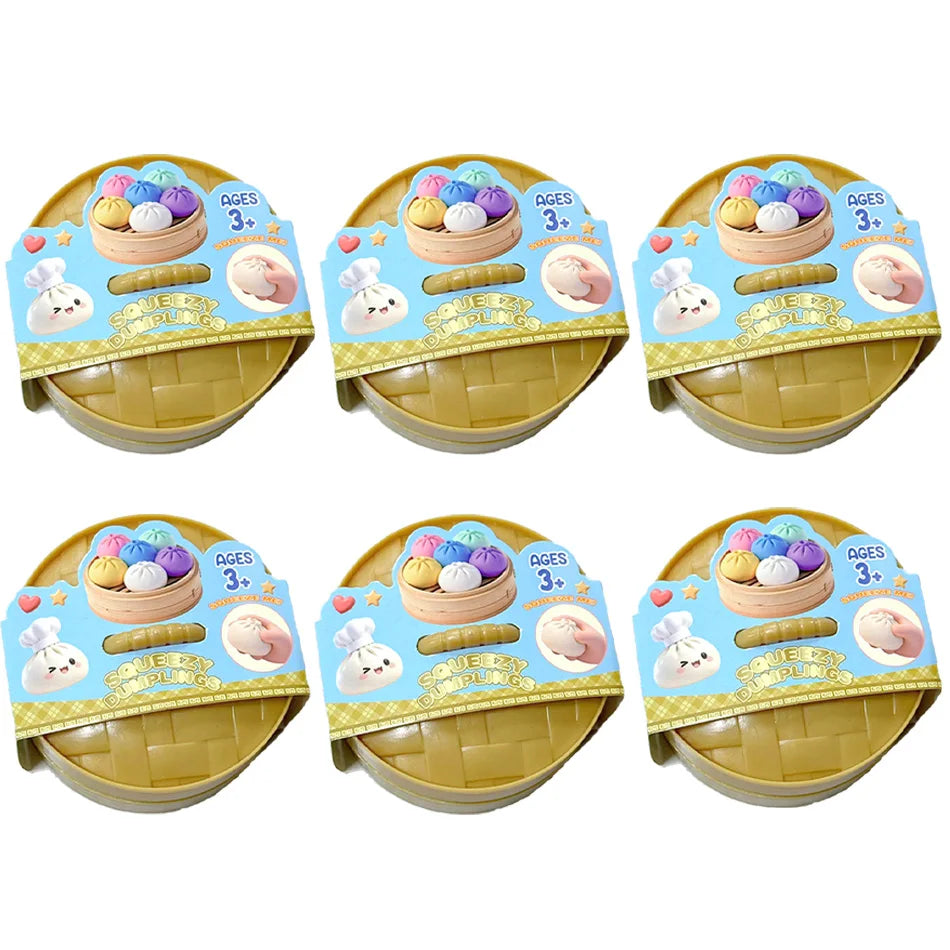 Glitter Dumpling Squishy – 6 Styles