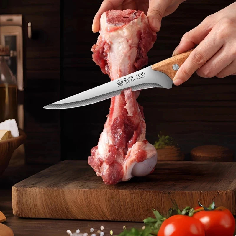 Professional Forged Bone Removal & Slicing Knife Set